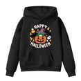 thumbnail image 1 of Weebloom Halloween Hoodies For Girls Boys Winter Hooded Sweatshirt With Pumpkin Print Warm Fleece Pullover Cozy Kids Ages 4-14 Hoodie 10-11 Years, 1 of 4