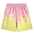 thumbnail image 1 of Weebloom Ice Cream Shorts Boys,Children Casual Ice Cream Printed Shorts Elastic Waistband Pocket 2-14 Years Outwear Boys Gym Shorts,7-8 Years, 1 of 3