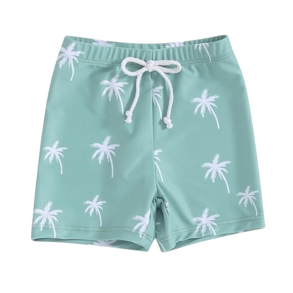 Weebloom Kids Toddler Boy Swim Trunks Swim Shorts Trunks Swim Shorts Bathing Suit Swimsuit Baby For Beach Pool Boys Swimwear Green 3-4 Years