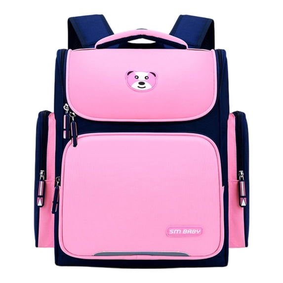 Weebloom Large School Backpack For Kids Boys Girls Daypack Lightweight Casual Bookbag Elementary Middle School Pink