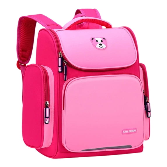 Weebloom Large School Backpack For Kids Boys Girls Daypack Lightweight Casual Bookbag Elementary Middle School Pink
