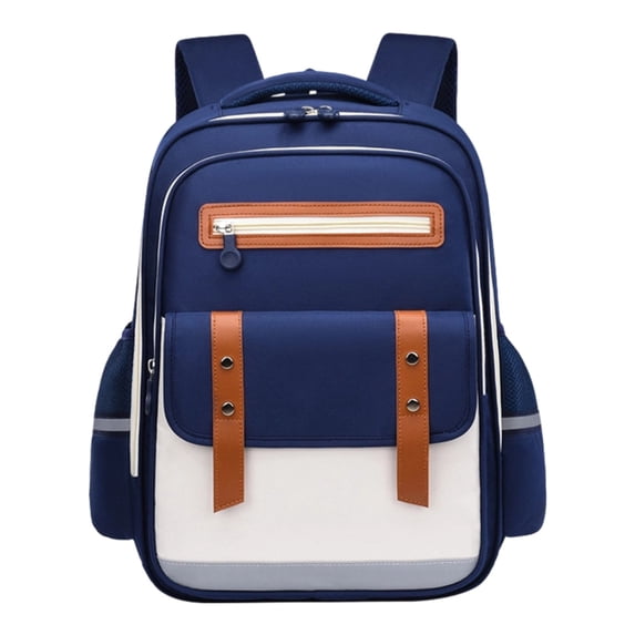 Weebloom Large School Backpack For Kids Boys Girls Lightweight Large Capacity Bookbag Elementary Middle School Blue