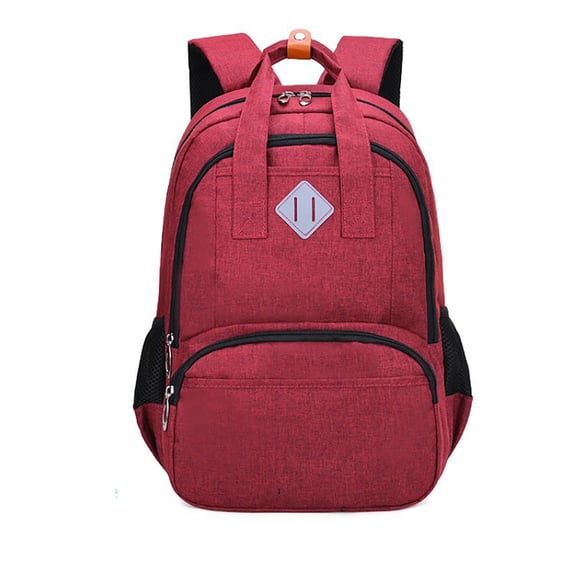 Weebloom Large School Backpack For Kids Boys Girls Waterproof Grades 3-6 Bookbag Elementary Middle School Red