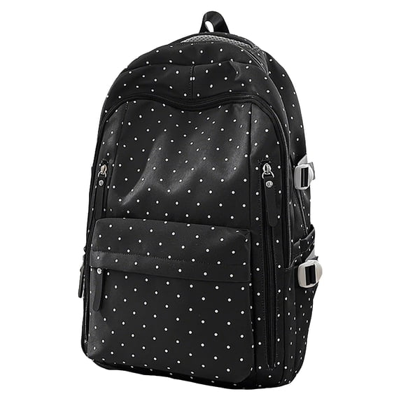 Weebloom Large School Backpack For Kids Boys Girls Waterproof Polka Dot School Bag Bookbag Middle High School College Cute