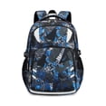 thumbnail image 1 of Weebloom Large School Backpack For Kids Boys Girls Large Capacity With Reflective Strips Lightweight Ergonomic Daypack Bookbag Elementary Middle School Blue, 1 of 4