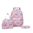 thumbnail image 1 of Weebloom Large School Backpack With Lunch Box Pencil Case For Kids Boys Girls Cute 3Pcs School Bags Set Large Capacity Daypack College Bookbag Elementary Middle School Red, 1 of 6