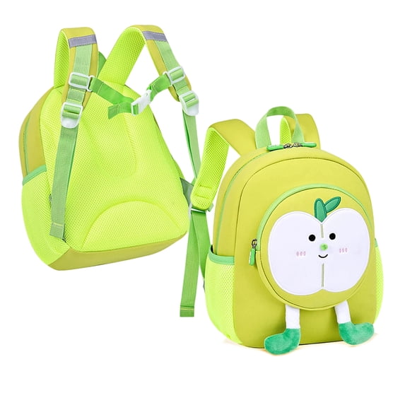 Weebloom School Backpack For Kids Boys Girls Cute Print Casual School Daypack Bookbag Preschool Kindergarten Green