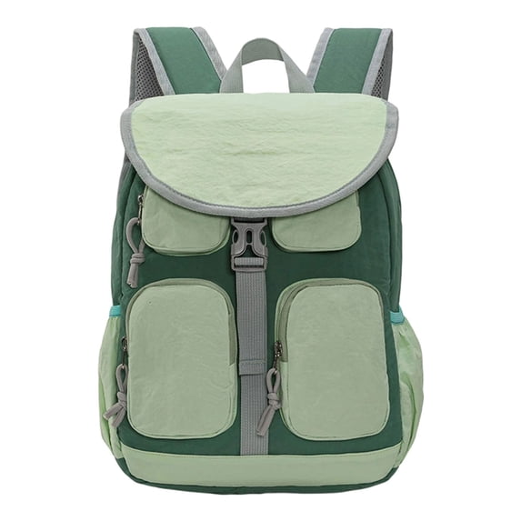 Weebloom School Backpack For Kids Boys Girls Daily Commute Sports Travel Lightweight Casual Versatile Unisex Bookbag High School College Green