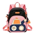 thumbnail image 1 of Weebloom School Backpack For Kids Boys Girls Lightweight Cartoon Cute Preschool Lightweight Design Bookbag Elementary Middle School Black, 1 of 5