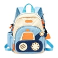 thumbnail image 1 of Weebloom School Backpack For Kids Boys Girls Lightweight Cartoon Cute Preschool Lightweight Design Bookbag Elementary Middle School White, 1 of 7
