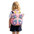 thumbnail image 1 of Weebloom School Backpack For Kids Girls Cute Adorable Butterfly Pattern Kindergarten Backpack Bookbag Preschool Elementary Pink, 1 of 5