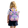 thumbnail image 1 of Weebloom School Backpack For Kids Girls Cute Adorable Butterfly Pattern Kindergarten Backpack Bookbag Preschool Elementary Purple, 1 of 5