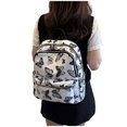 thumbnail image 1 of Weebloom School Backpack For Kids Girls Cute Large Capacity Daypack Bookbag Middle High School College White, 1 of 4