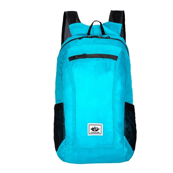 Weebloom School Backpack For Kids Boys Girls Waterproof Outdoor Backpack Large Capacity Lightweight Travel Sports Backpack Bookbag Middle High School College Light Blue