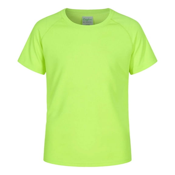 Weebloom Shirts for Boys Rash Guard Swim Shirt Short Sleeve Swimwear Toddler Kids Youth Rashguard Water Shirt Tops Outwear,7-8 Years