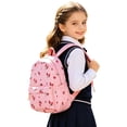 thumbnail image 1 of Weebloom Strawberry School Backpack For Kids Girls Cute Large Capacity Print Cartoon Backpack Bookbag Elementary Middle School Pink, 1 of 5