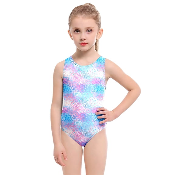 Weebloom Teen Girls One Piece Swimsuit Padded Youth Bathing Junior Swimwear With Built In Bra Toddler Wear Swimming Suit For Girls Blue 13-14