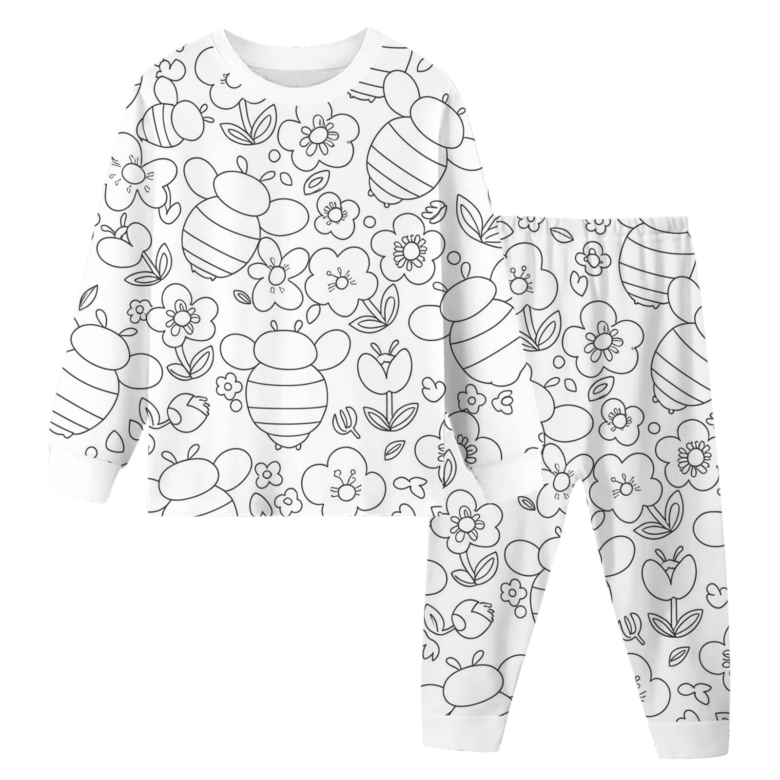 Weebloom Toddler Baby Boy Sleepwear,Kid Diy Hand Painted Homewear ...