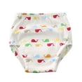 thumbnail image 1 of Weebloom Toddler Baby Girl Shorts, Unisex Cotton Reusable Potty Training Underwear Nappies Diapers Training Underpants Sweet Outwear,2-3 Years, 1 of 3