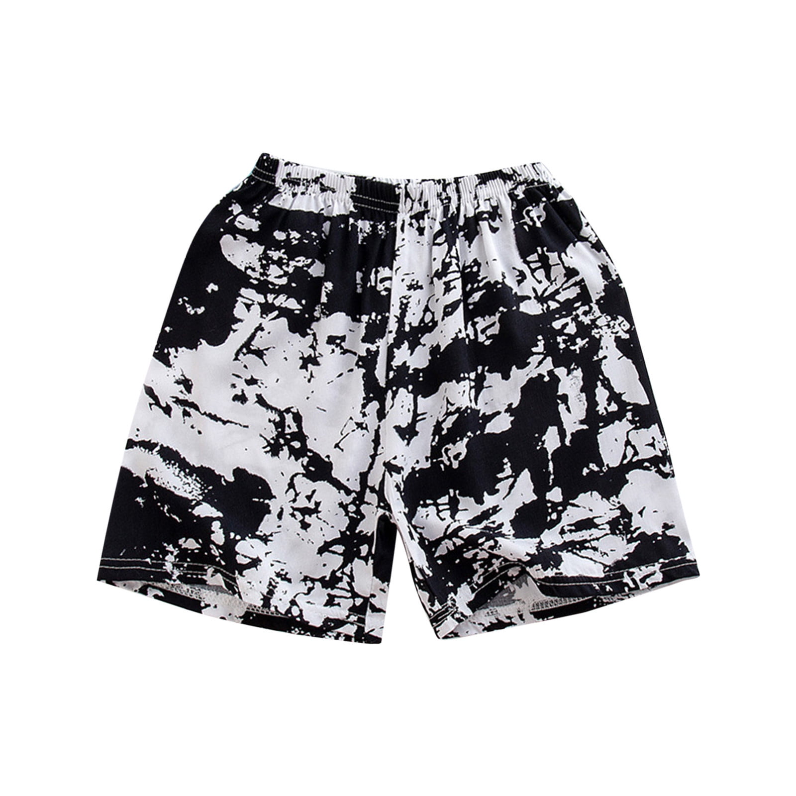 Babyhug Short Length Swimming Trunk Beach Theme Print - Yellow