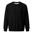 thumbnail image 1 of Weebloom Toddler Boys Crewneck Sweatshirt Fall Winter Pullover Tops Sweatshirts Black, 1 of 9