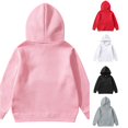 thumbnail image 1 of Weebloom Toddler Boys Hoodies Girls Long Sleeve Pullover Hoodie Sweatshirts Red 4-5 Years, 1 of 7
