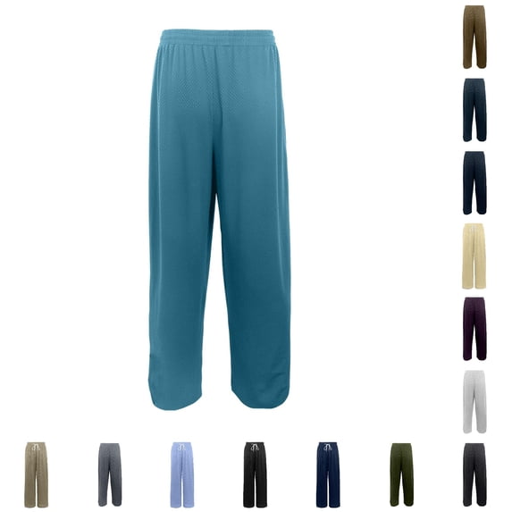 Weebloom Toddler Boys Pants Cooling Lightweight Wide Leg Breathable Summer Trousers Loose Fit Outdoor Beach Pants With Pockets Drawstring Mint Green 4-5 Years
