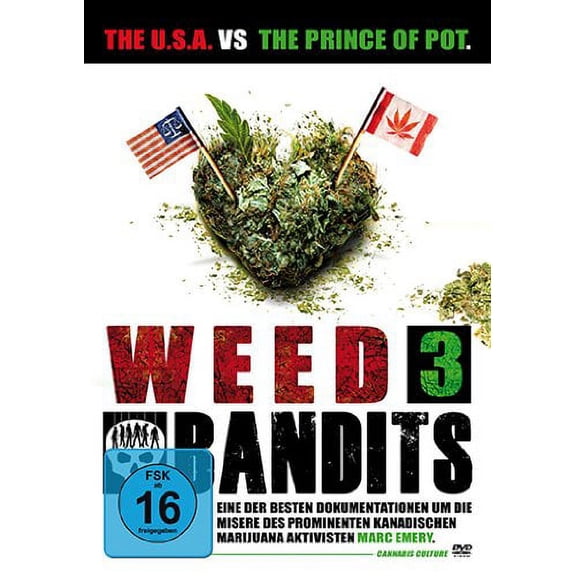 Weed Bandits 3 (2007) ( Prince of Pot: The U.S. vs. Marc Emery ) ( Weed Bandits Three ) [ NON-USA FORMAT, PAL, Reg.0 Import - Germany ]