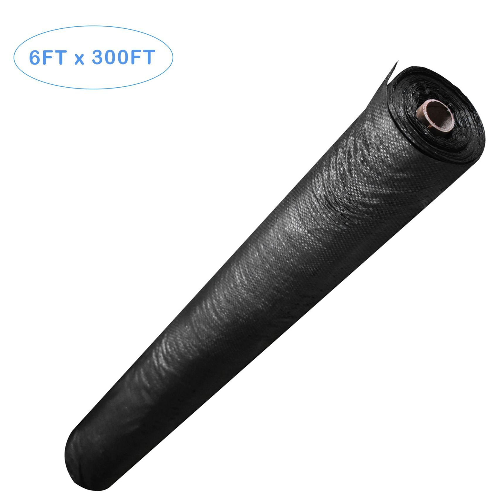Weed Barrier, 6FT Heavy-Duty Garden Weed Landscape Fabric Durable Polypropylene Cloth for Gardening, Soil Erosion Control, and UV stabilized