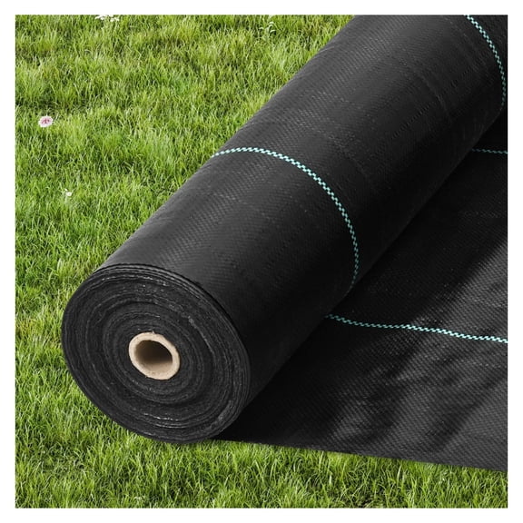 Weed Barrier Fabric 13FTx60FT, 5OZ Landscape Fabric, Heavy Duty Geotextile Weed Block for Garden, Driveway, Gravel, Weed Control Mat