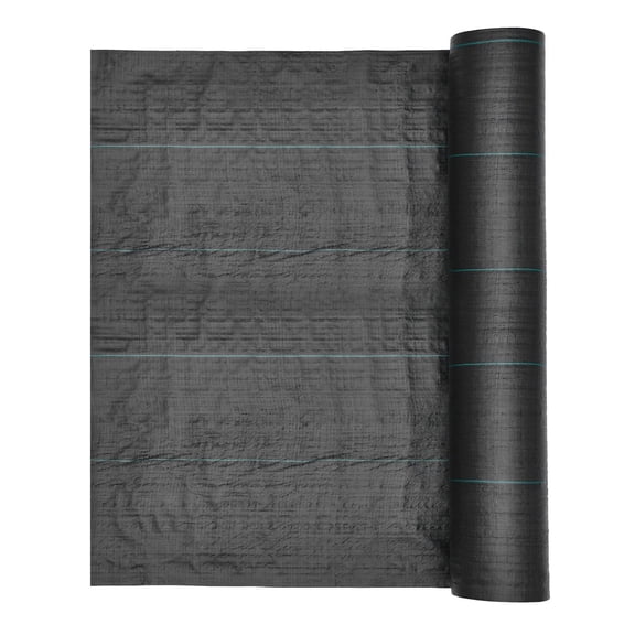 Weed Barrier Fabric Heavy Duty 13x115ft, Landscape Fabric for Garden, 3.5oz Woven Weed Control Ground Cover, Geotextile Webbing for Gardening