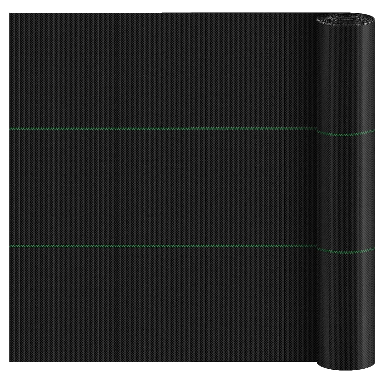 Weed Barrier Fabric Heavy Duty Landscape Fabric 3.2OZ,Woven Weed