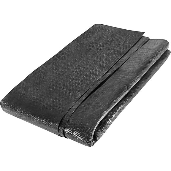 Weed Barrier Fabric Multi Size Small Weed Blocking Plastic Cloth Water Permeable for Garden Grass Control 3x8 FT