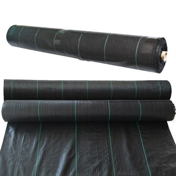 Weed Barrier Garden Landscape Weed Control Membrane Fabric Ground Cover Barrier Block Mat 6FTx100FT