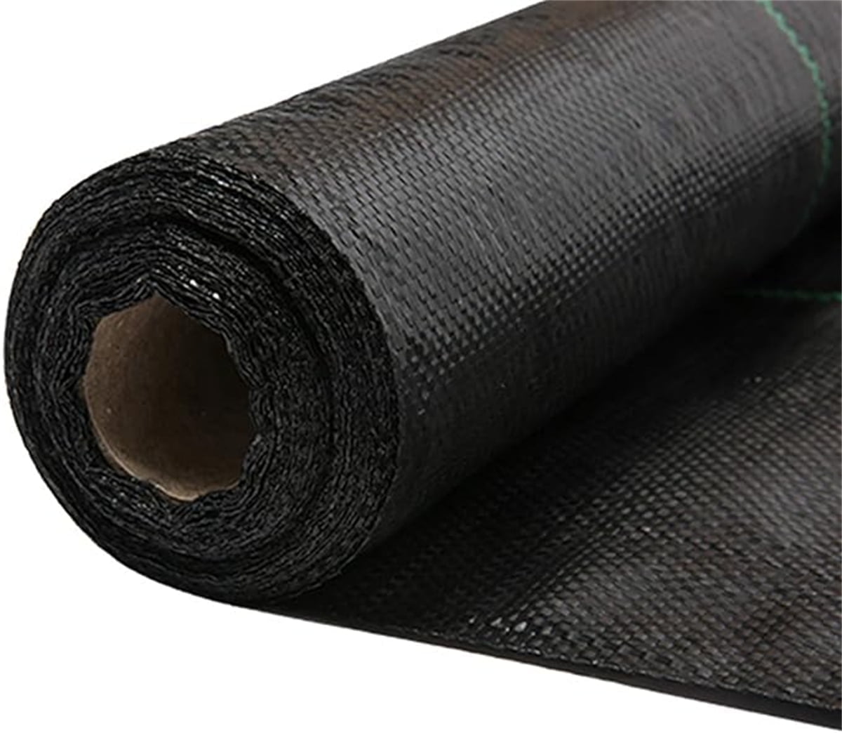 Weed Barrier Landscape Fabric 1 Roll,Woven Heavy Duty Garden Ground Cover,Supply Orchard Weeding Cloth,Weed Barrier Cloth,Garden Greenhouse Woven Gardening Cloth (Black)