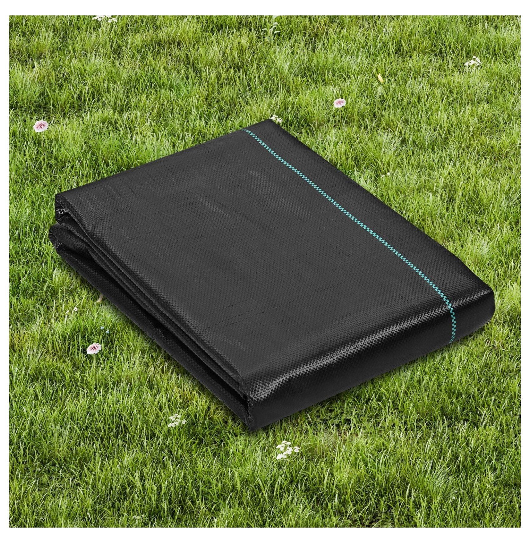 Weed Barrier Landscape Fabric 3x100FT Heavy Duty Garden Weed Fabric, PP Weed Control Fabric for Landscaping, Ground Cover Weed Mat Black