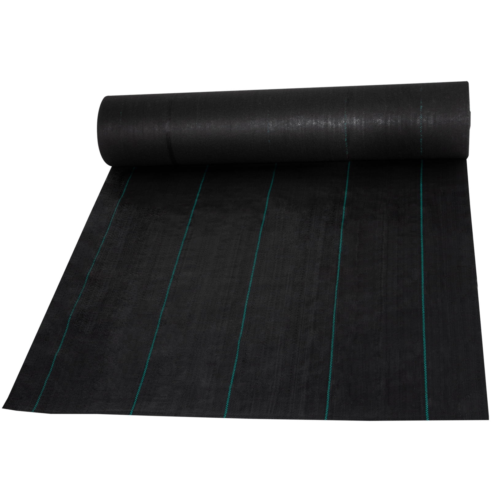 Weed Barrier Landscape Fabric, 5x250Ft, 5 Oz Premium Woven Ground Cover Heavy Duty PP Material & Easy Setup, Single-Layer for Outdoor Garden, Lawn, Driveway, Black