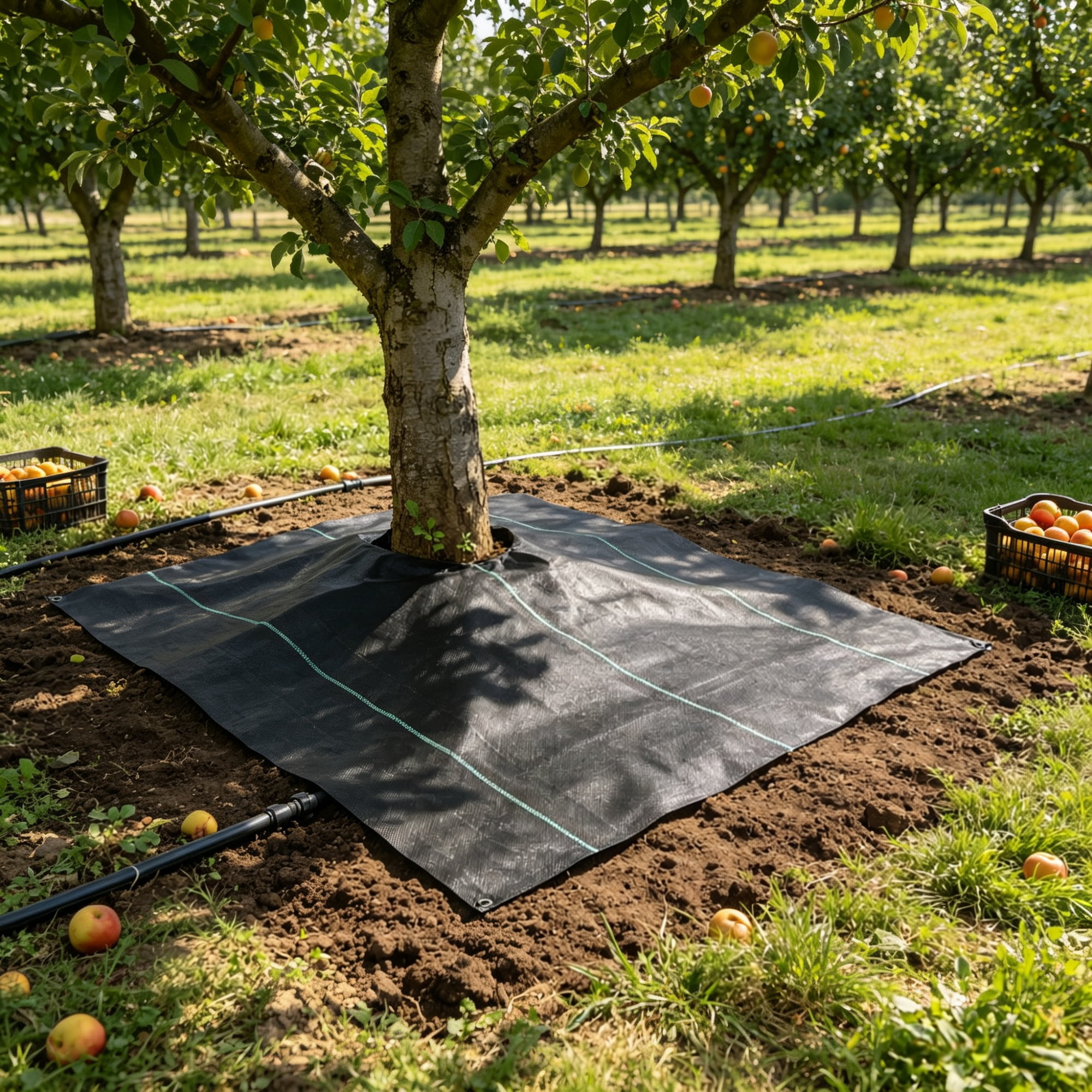 Weed Barrier Landscape Fabric, High Permeability Weed Mat for Garden & Driveway, 4FT x 300FT