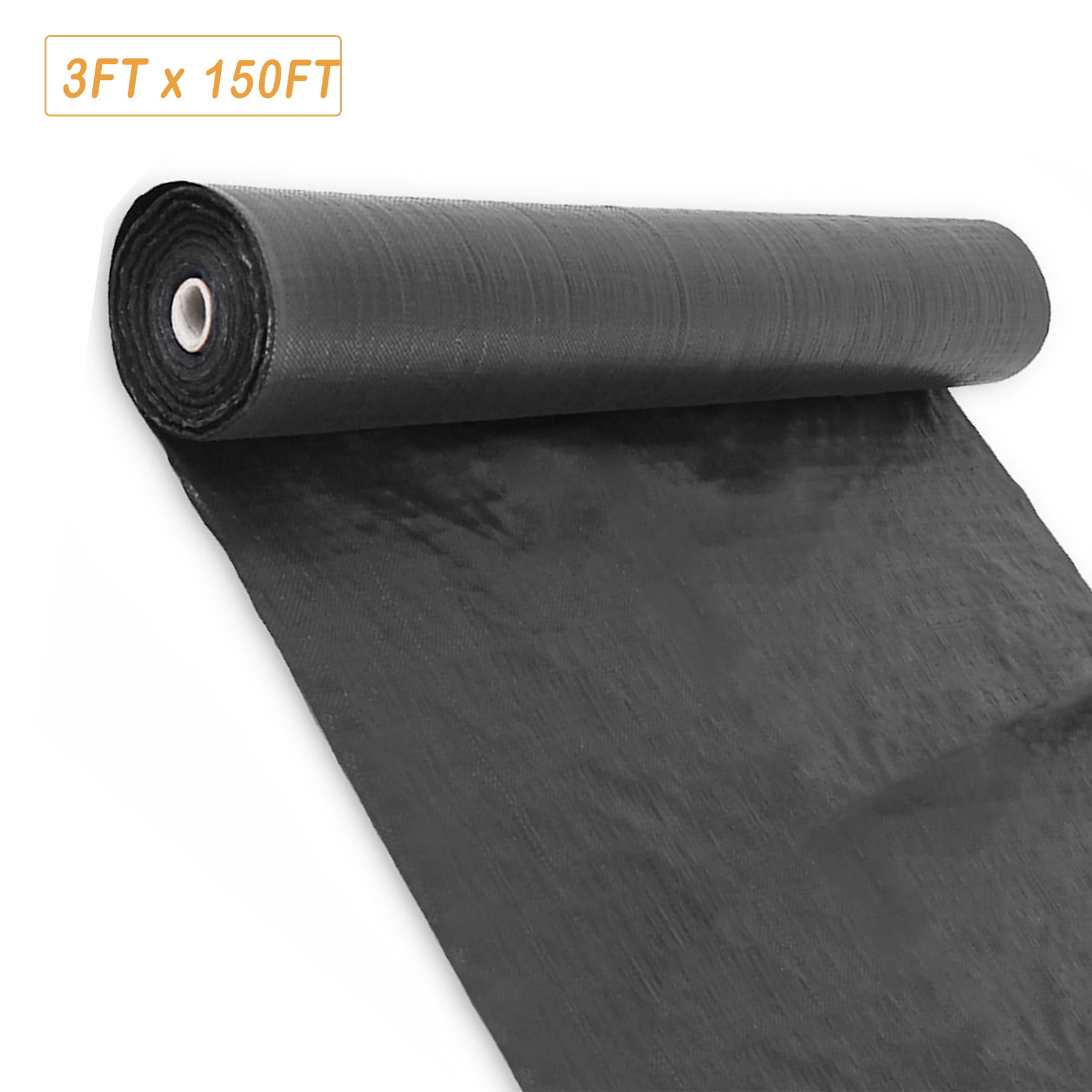 Weed Cover Landscape Fabric Woven Ground Barrier 3FT x 150FT Heavyduty