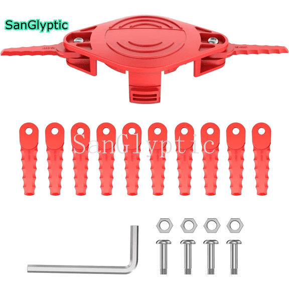 Weed Eater Bladed Head Compatible with Craftsman String Trimmer CMCST900, CMESTA900, CMEST913, CMESTE920 & CMCST98020 CMCST910 (1 + 12 + 4)