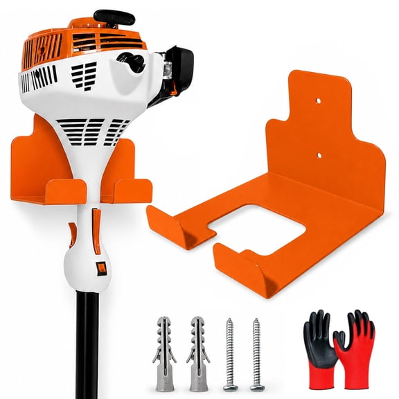 Weed Eater Hangers for Garage Wall, Heavy Duty Weed Wacker Hanger, Wall Mounted Trimmer Rack Tool Organizer Holder for Weed Wacker, String Trimmer, Grass Trimmer, Garden Tools Storage