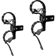 Weed Eater/Long-Handle Tool Holder, Adjustable Lawn Mower Trimmer Rack for 2"x2" Square Tubes with Quick Clamp Locking System, Compatible with Zero Turn Lawn Mower