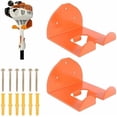 thumbnail image 1 of Weed Eater Rack Garage Wall Organizer, Garage Tool Organizer Weedeater Hanger Wall Mount For String Trimmer Hanger, Hedge Trimmer Rack Garden Tool Organizer (2 Pack)$$Tools & Hardware Other, 1 of 7