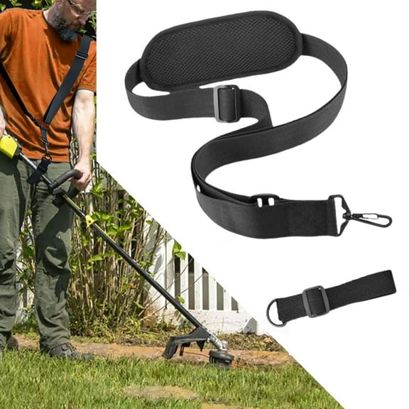 Weed Eater Shoulder Strap, Weed Wacker Trimmer Strap for Stihl EGO Ryobi Dewalt Milwaukee Kobalt Echo Husqvarna Toro Troy Bilt Greenworks String Trimmer Leaf Blower Multi Head System