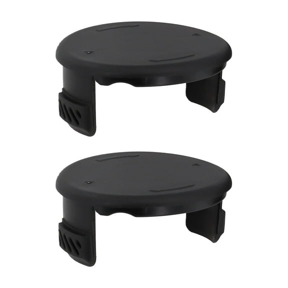 Weed Eater Spool Cap Cover for Hyper Tough String Trimmer Model HT19-401-003-06 & HT19-401-003-07Weed Eater Parts,Black,2 Pack