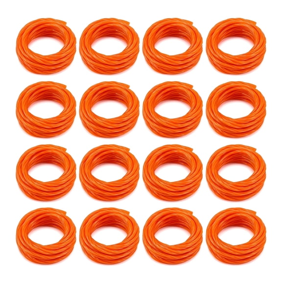 Weed Eater String 0.095 Inch, Heavy Duty Twisted Trimmer Line 16 Pack Compatible with EGO 15 Inch String Trimmers, 224 FT Replacement Line