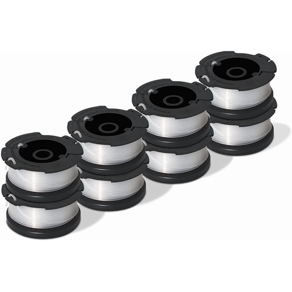 Weed Eater String for Black and Decker Weed Eater: Durable AFS Automatic Feed Spool .065 Black and Decker String Trimmer, 30ft 0.065 inch AF-100 String Line (8 Replacement Spool)