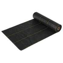 Weed & Mulch Barrier Landscape Woven Fabric Ground Cover, 3' x 300'