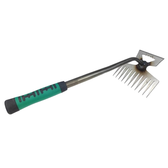 Weed Puller Tool, 2PC Stainless Steel Weeding Tool – Long Handle Hand Weeder for Gardening, Backyard, Farm & Yard – Durable & Effective Weed Remover