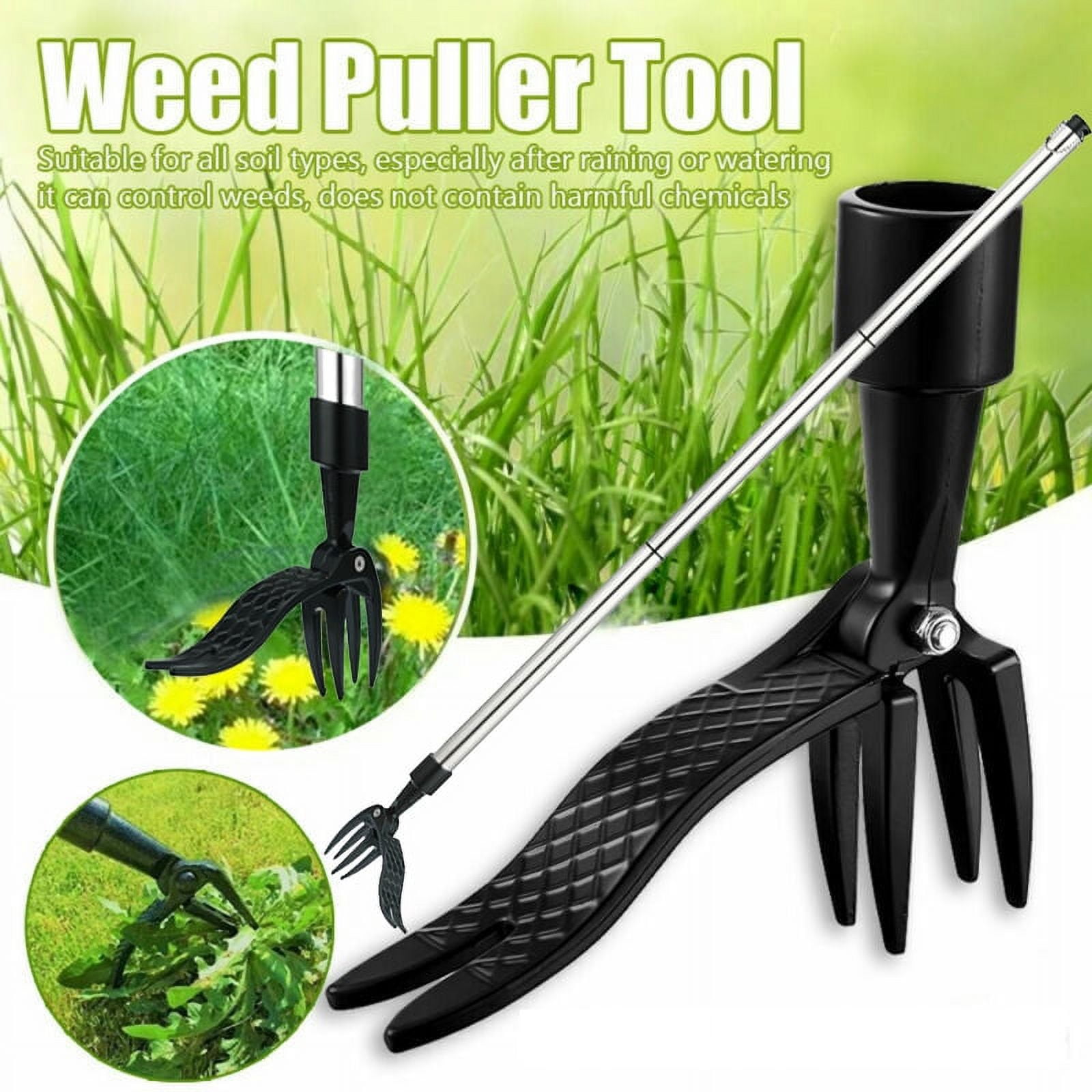 Weed Puller Tool,The Original Standing Weed Puller Tool with Long